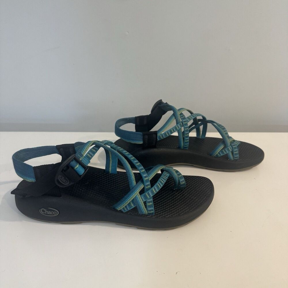 Chaco ZX2 Water SandalsShoes Blue Teal Double StrapHiking Sport - Women's 11